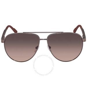 💎✨BRAND NEW✨💎Calvin Klein Brown Gradient Pilot Men's Sunglasses